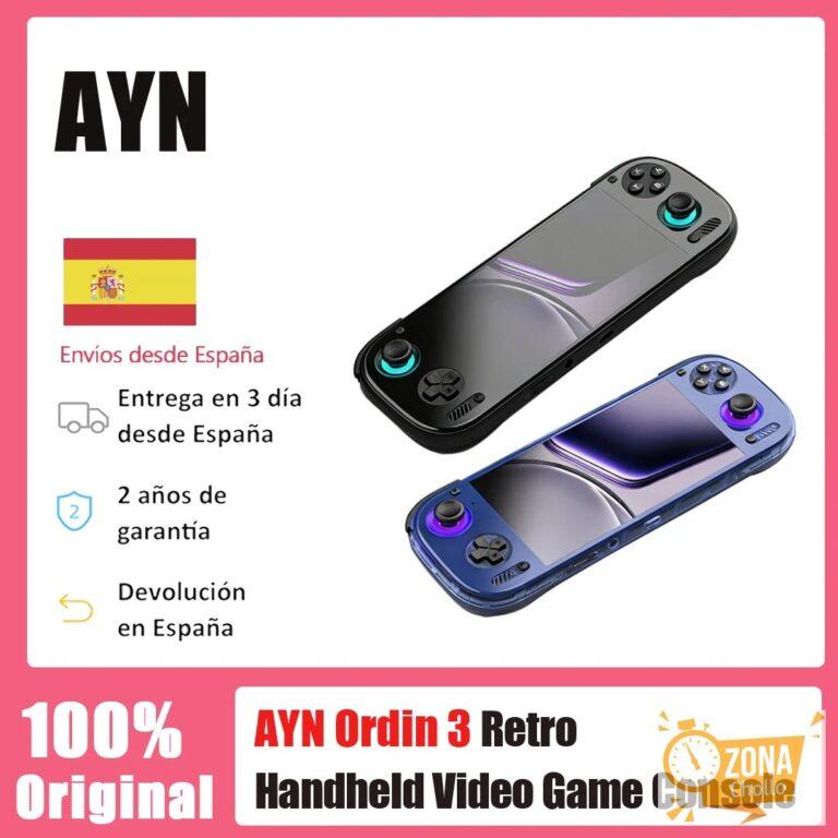 Consola de Juegos Portátil AYN Odin 3, Pantalla Táctil AMOLED de 6… — 492,11 €