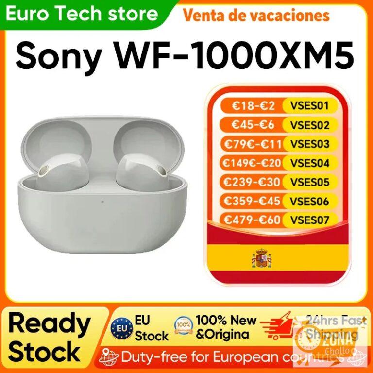 SONY-auriculares inalámbricos WF-1000XM5, cascos con Bluetooth… — 193,53 €
