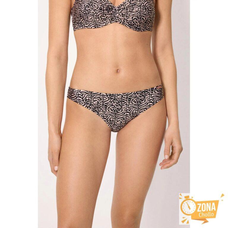 Ysabel Mora – Braga bikini estampada con brillo — 12,28 €