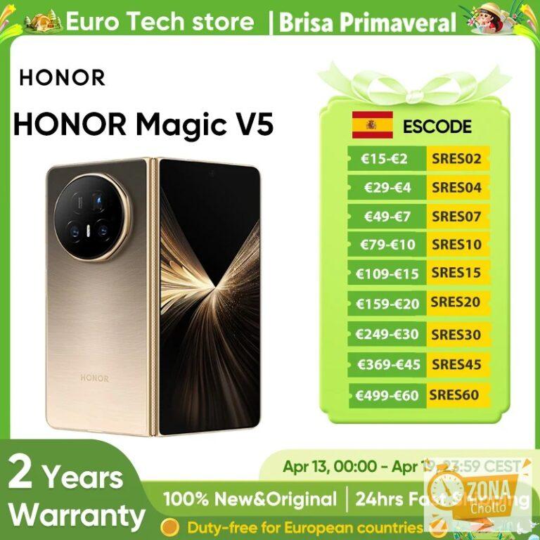 HONOR Magic V5 Versión EU Original, Teléfono Inteligente 5G… — 1235,45 €