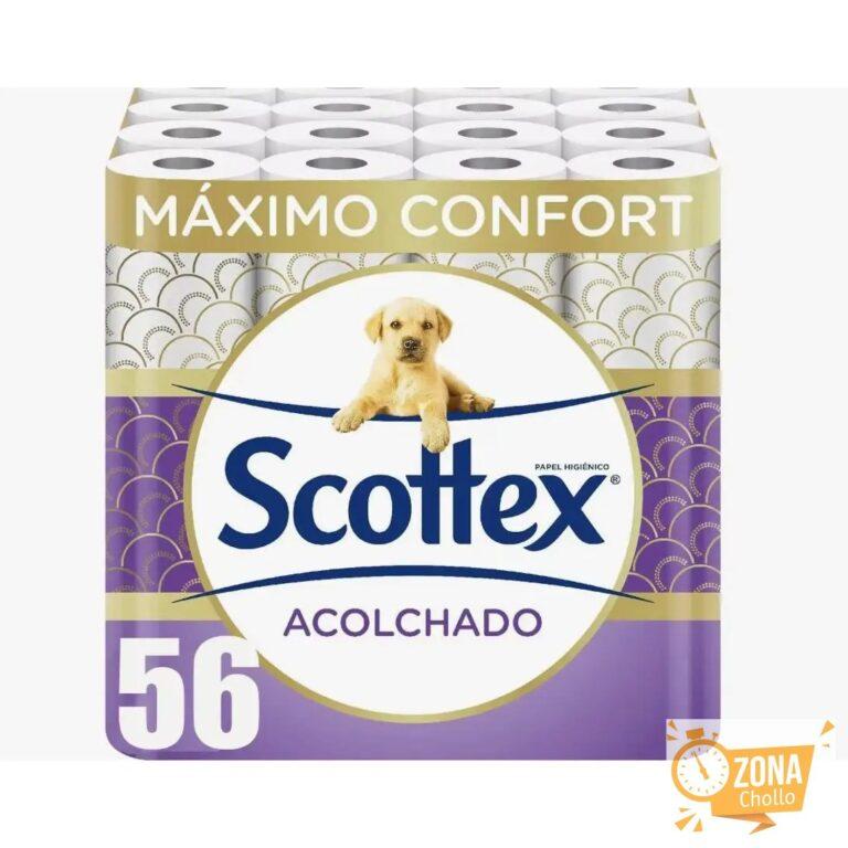 Papel higiénico Scottex 8 rollos(7PACK) acolchado — 20,42 €