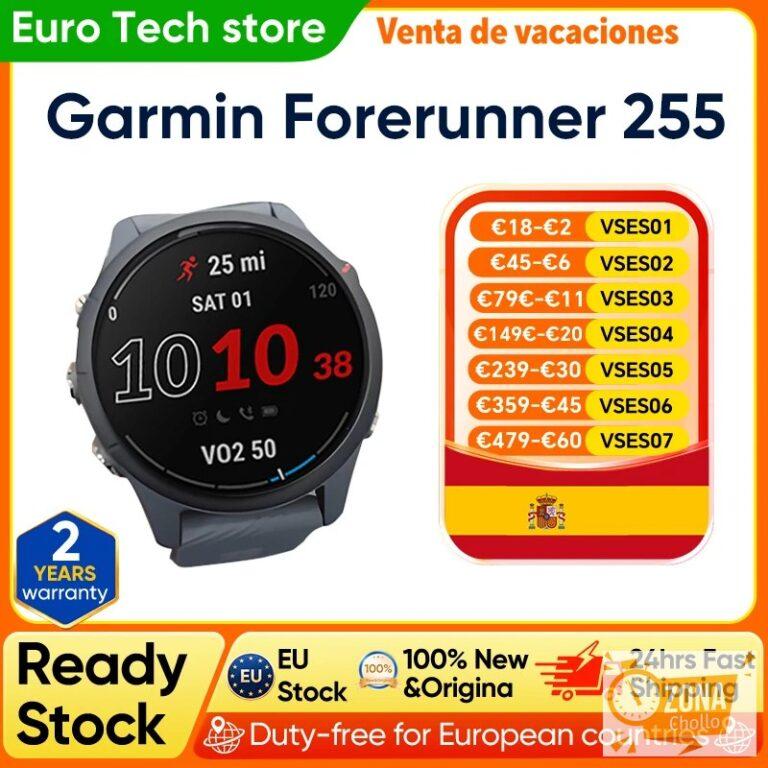 Reloj Inteligente Deportivo Garmin Forerunner 255 de 46 mm con… — 161,27 €