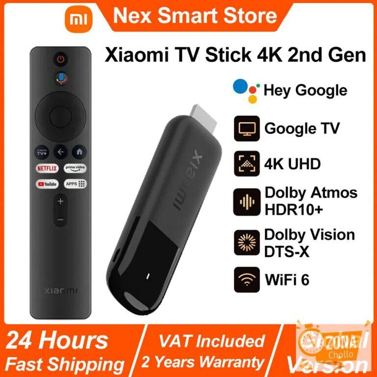 2025 Xiaomi TV Stick 4K 2nd Gen, Google TV, WiFi 6 Medios de… — 56.47 EUR €