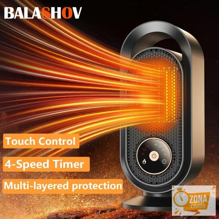 Calentador eléctrico de 1000W, Mini ventilador portátil de… — 23,57 €