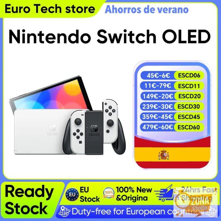 Consola de juegos Nintendo Switch OLED con pantalla OLED de 7… — 273,84 €