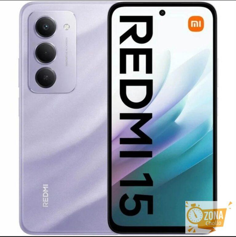 Smartphone Xiaomi Redmi 15 8GB/ 256GB/ «/ Púrpura /Titan Grey /… — 157,17 €