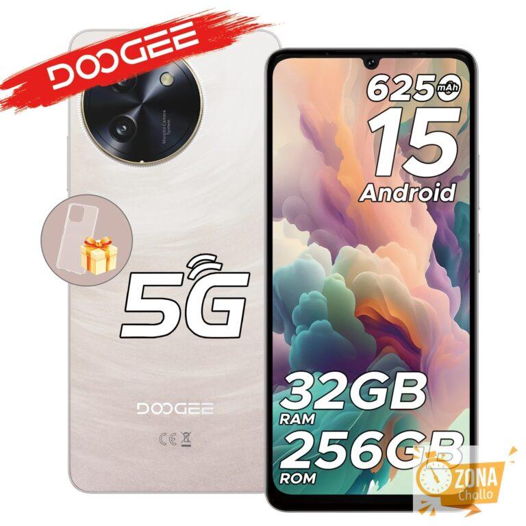Teléfono inteligente DOOGEE Note59 Pro Android 15 5G HD, 32 GB de… — 168.46 EUR €