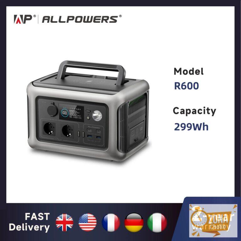 ALLPOWERS Estación de energía portátil R600, batería LiFeP04 de… — 170.25 EUR €