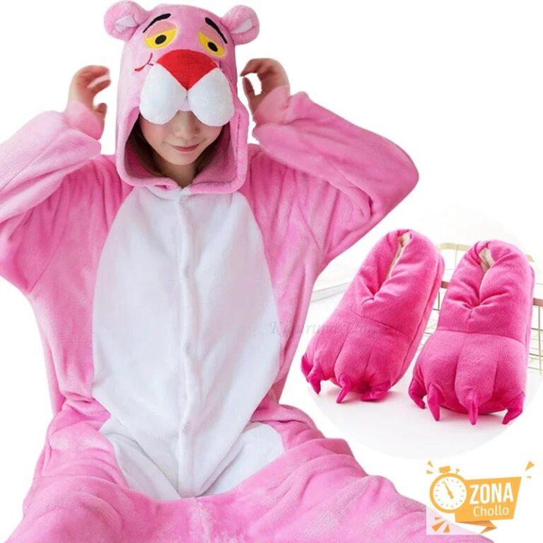 Conjuntos de pijamas de unicornio Kigurumi de leopardo rosa, pijamas… — 7,29 €