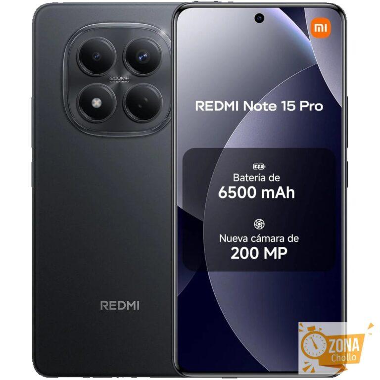 Móvil Xiaomi Redmi Note 15 Pro 4G Libre 8GB+256GB / 12GB+512GB… — 204,74 €
