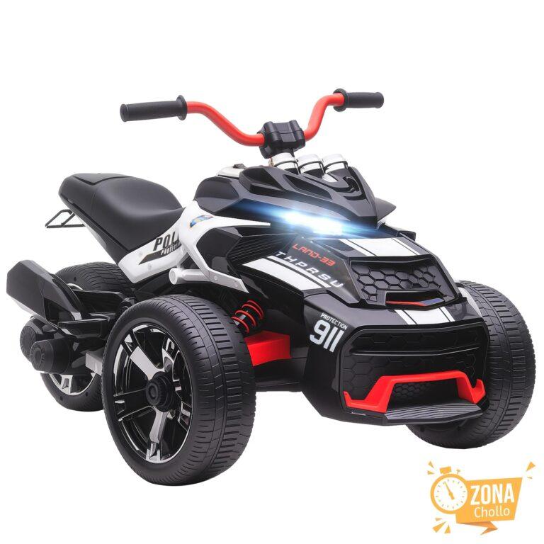 AIYAPLAY Quad Eléctrico para Niños 12V con 2 Motores Velocidad hasta… — 126.99 EUR €
