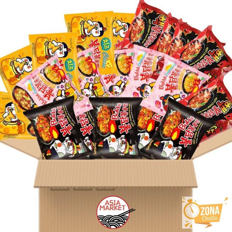 ASIAMARKET 15-20 Paquetes Ramen Experiencia Gourmet de Comida… — 16,35 €