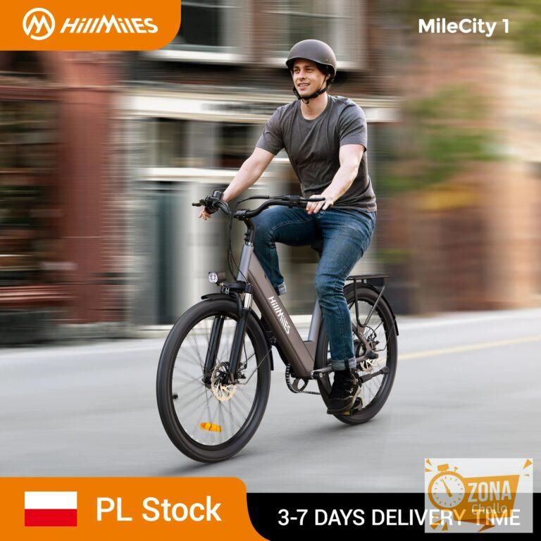 Bicicleta Eléctrica HillMiles MileCity de 26 Pulgadas con Cuadro… — 590.32 EUR €