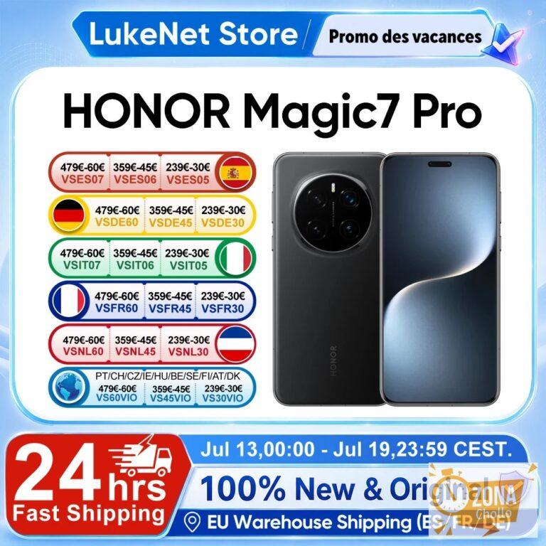 Teléfono Inteligente HONOR Magic7 Pro 5G, Snapdragon 8 Elite… — 692.40 EUR €