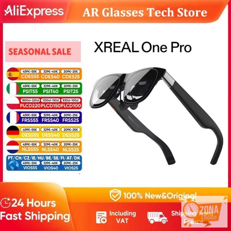 XREAL One Pro AR gafas inteligentes 477 «pantalla HD 3DoF espacio… — 588,50 €