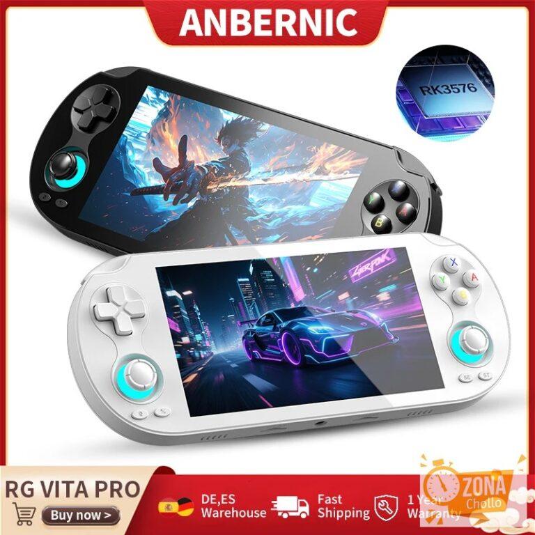 Consola de Juegos Retro Portátil Anbernic RG VITA Pro, Pantalla… — 130.21 EUR €
