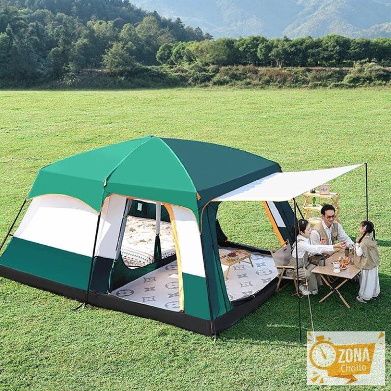 Carpa de Camping para Exteriores, Dos Dormitorios, Una Sala de… — 64,33 €