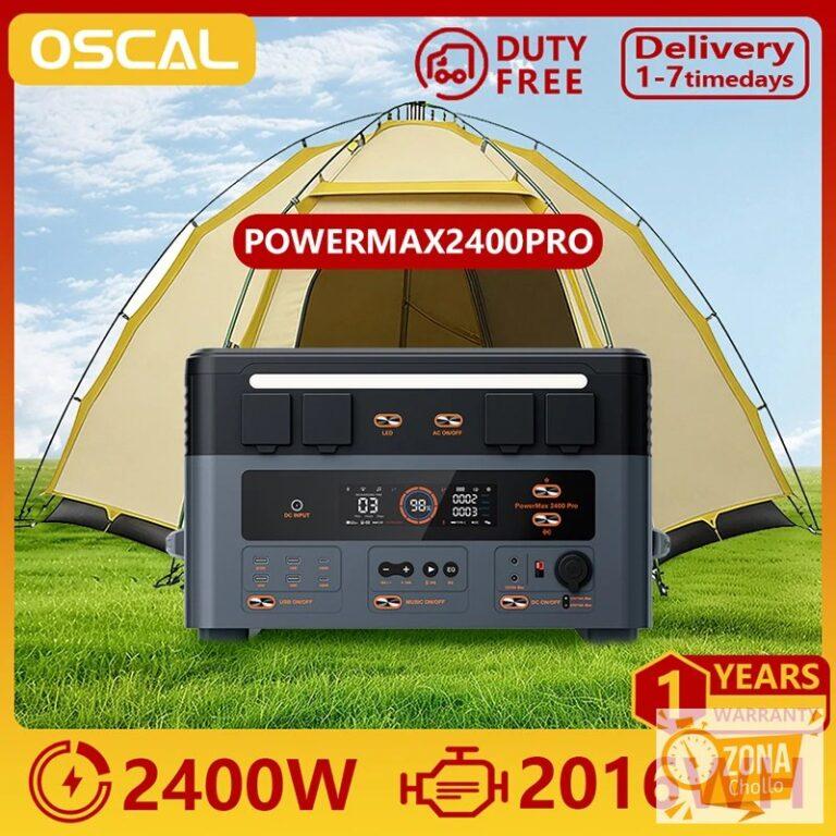 Estación de Energía Portátil Oscal PowerMax2400 Pro 2016Wh 2400W… — 555,49 €