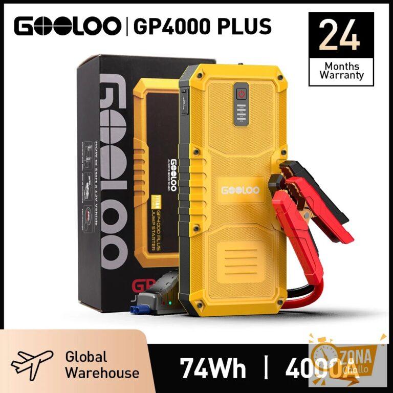 GOOLOO 4000A Arrancador de Batería Portátil 20000mAh, Arrancador de… — 70,99 €