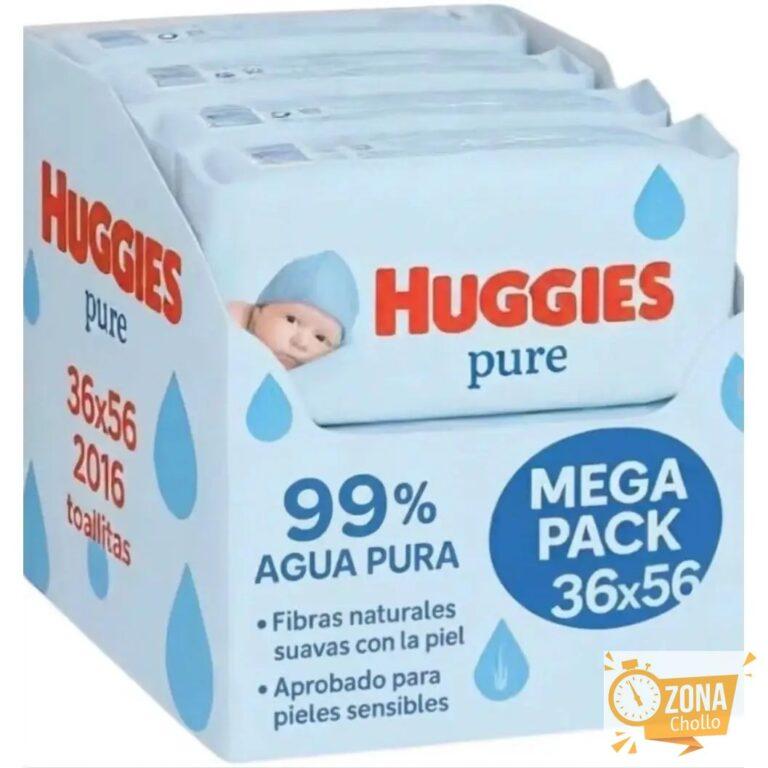 Huggies Pure 2016 Toallitas (36 packs de 56 Toallitas) con 99% Agua… — 36,95 €