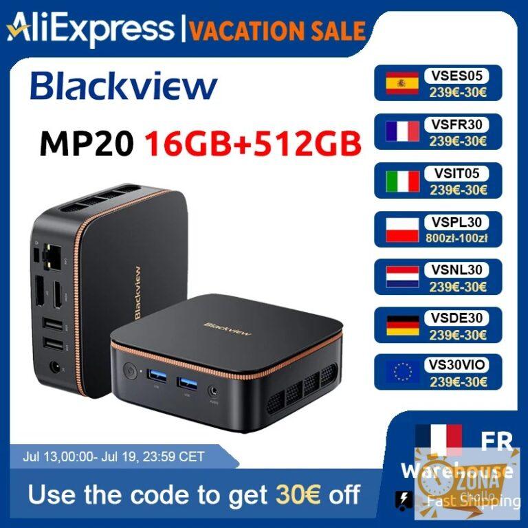 [Estreno Mundial] Blackview MP20 NUEVO Mini PC Windows 11 AMD R3… — 254.66 EUR €