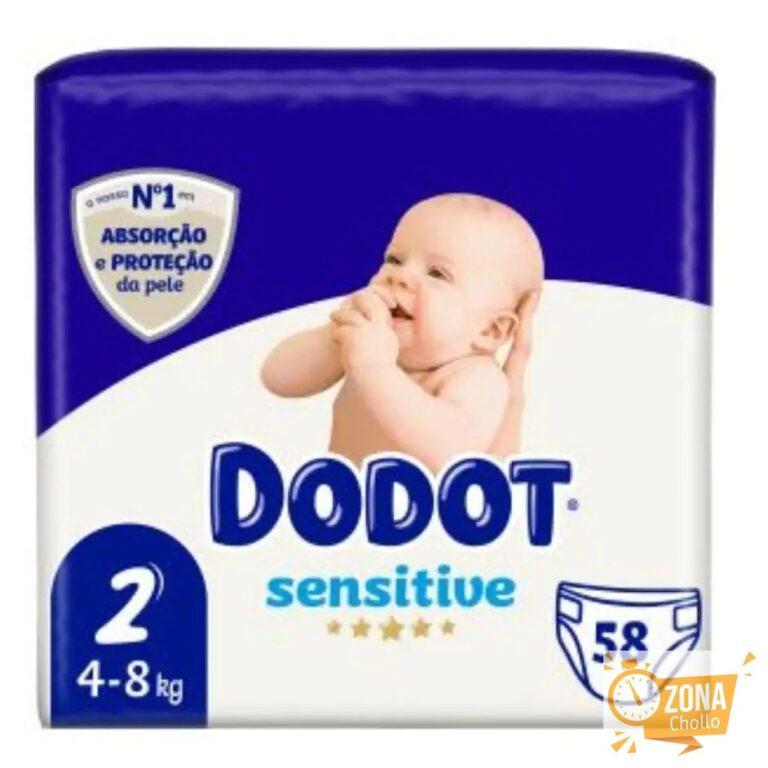 DODOT PAÑAL SENSITIVE TALLA 2 (58 UNIDADES) — 17,59 €