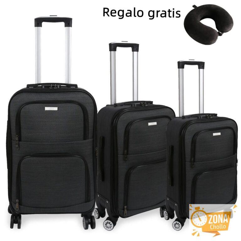 S7 STAR Juego 3 Piezas Maletas Blandas Ampliable 20+24+28 Pulgadas … — 74,36 €
