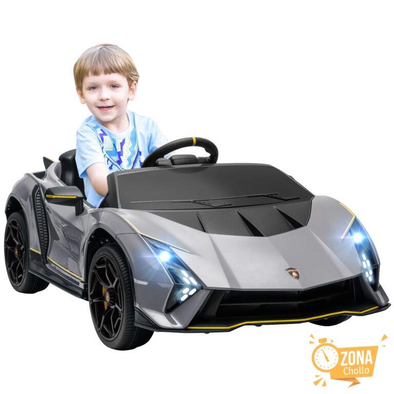 AIYAPLAY Coche Eléctrico para Niños de +3 Años Lamborghini Autentica — 162,05 €