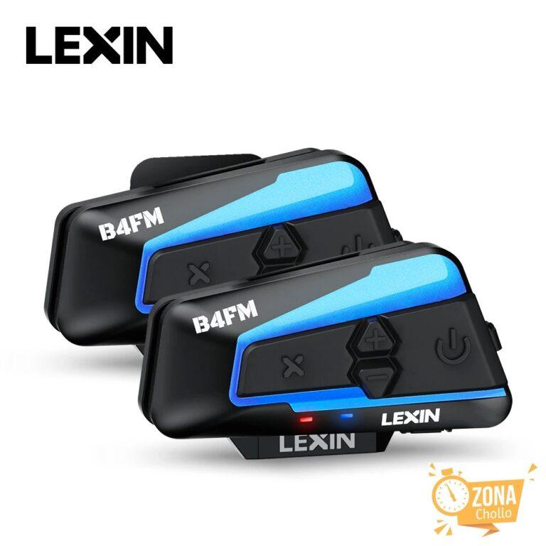Lexin – B4FM-X Intercomunicador Moto para Casco de Motocicleta… — 64,14 €