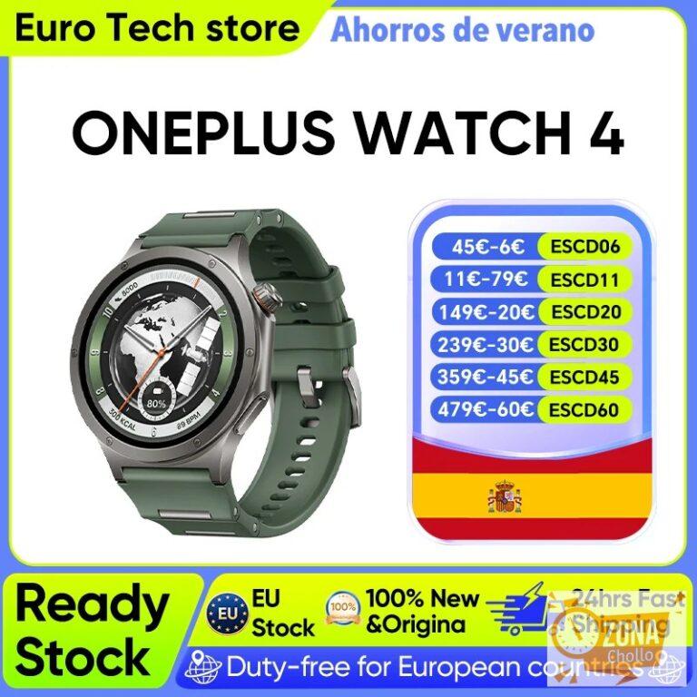 Reloj Inteligente OnePlus Watch 4 2026 nuevo — 279,31 €