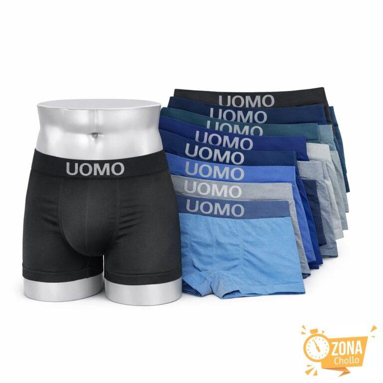 Boxer de licra sin costuras para hombre – pack de 12 unidades – … — 15,83 €