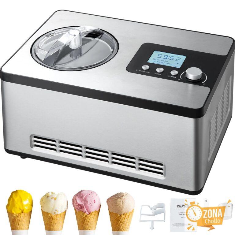 SucceBuy-máquina automática para hacer helados con compresor… — 186,39 €
