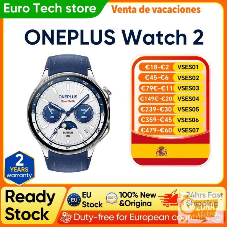 Reloj OnePlus 2 con Pantalla AMOLED de 1.43», Batería de 500mAh… — 113.07 EUR €
