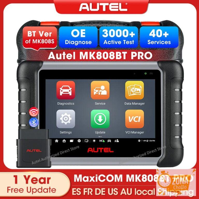Autel MaxiCOM MK808BT PRO OBD2 escáner herramienta de escaneo de… — 389,29 €