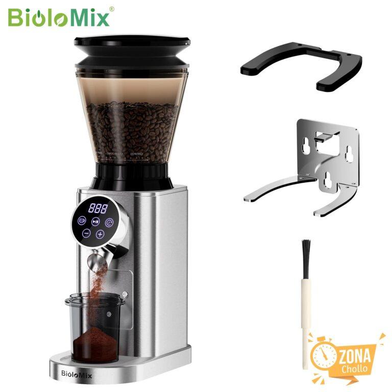 Molinillo de café eléctrico BioloMix con soporte extraíble, con 48… — 76.39 EUR €