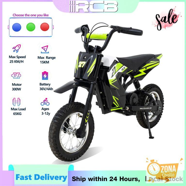 Motocicleta Eléctrica para Niños RCB R9X, 3 Velocidades Ajustables… — 276,32 €