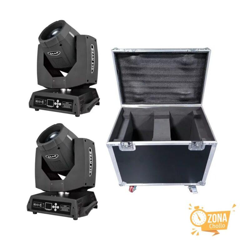 2 unids/lote, haz 230w 7r Sharpy haz 7r 230w luz con cabezal móvil… — 815.99 EUR €