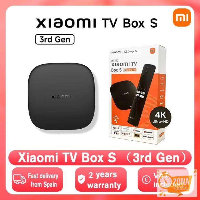 Versión Global Xiaomi TV Box S 3.ª Generación 4K UHD 2GB 32GB… — 64,33 €