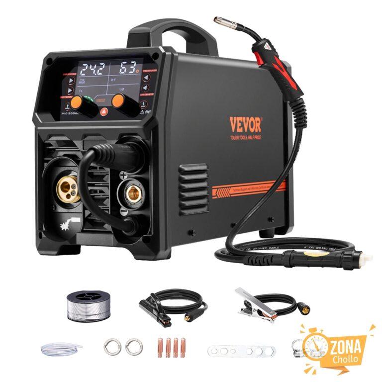 Soldador MIG 5 en 1, máquina de soldadura Mig Pluse de 200Amp, MIG… — 222,69 €