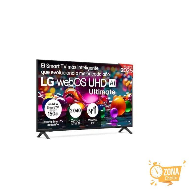 LG TV 55 Pulgadas 4K UHD Smart TV UA74 2025 | Televisor HDR10, α7… — 391,51 €
