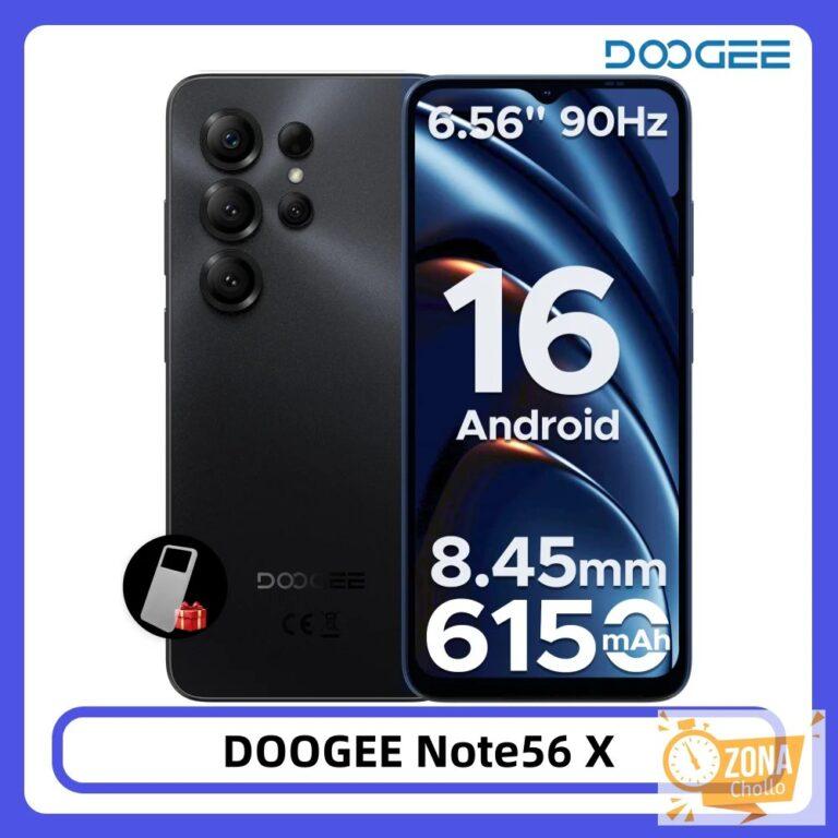 Teléfono Inteligente DOOGEE Note56 X con Android 16, Batería de Gran… — 84.79 EUR €