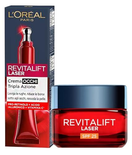 L'ORÉAL PARIS REVITALIFT LASER + CREMA CONTORNO DE OJOS