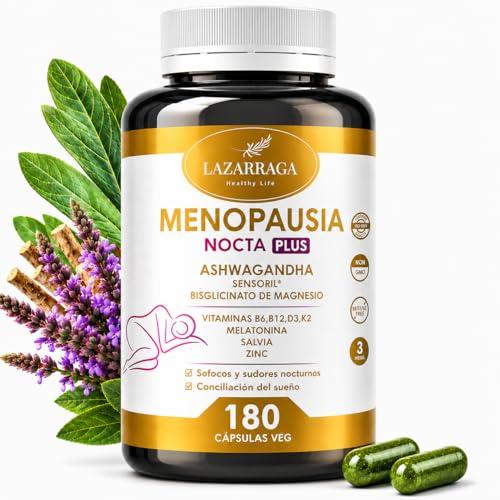 MENOPAUSIA SOFOCOS Y SUDORES NOCTURNOS – 180 CÁPSULAS