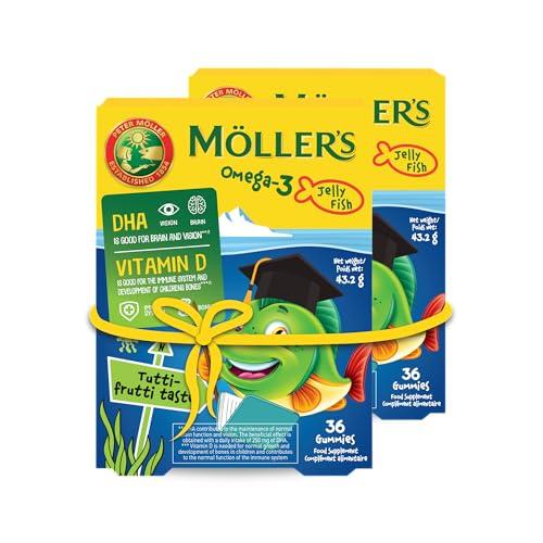 MOLLER’S OMEGA 3 PARA NIÑOS – 72 CAPSULAS