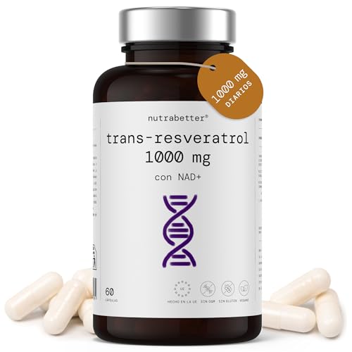 NAD RESVERATROL PURO 1000 MG – 60 CÁPSULAS VEGANAS