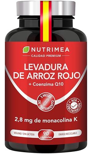 OFERTA ÚNICA DE LEVADURA DE ARROZ ROJO + COENZIMA Q10 + MONACOLINA K