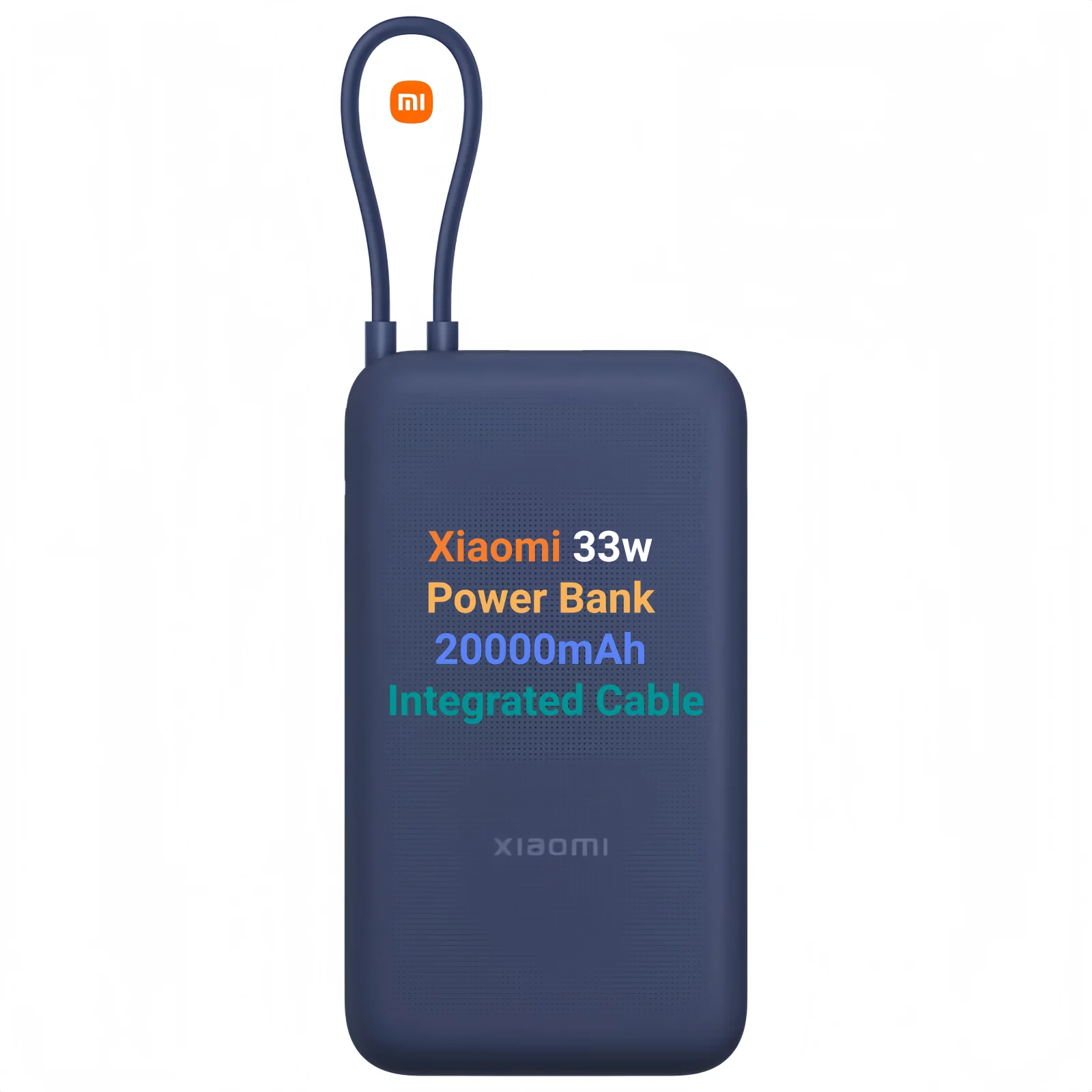 XIAOMI 33W POWER BANK 20000MAH INTEGRATED CABLE