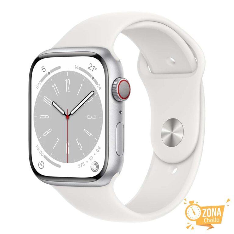 Apple Watch Series 8 GPS + Cellular 45mm con caja de aluminio en y… — 220,15 € -59%