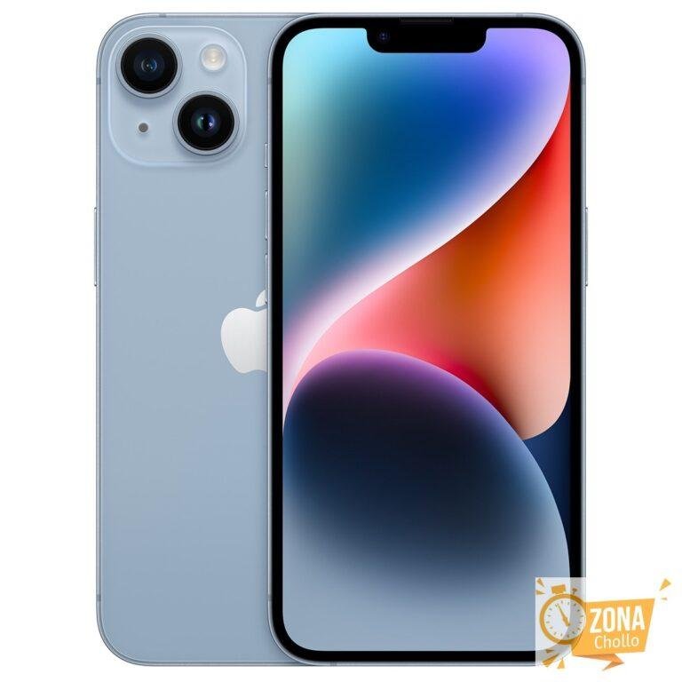 Apple iPhone 14 móvil libre (Reacondicionado Grado D) – Azul 128 GB… — 239 € -67%