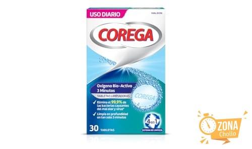 Corega Oxígeno Bio Activo, Tabletas Limpiadoras Para Prótesis… — 3,60 € -54%